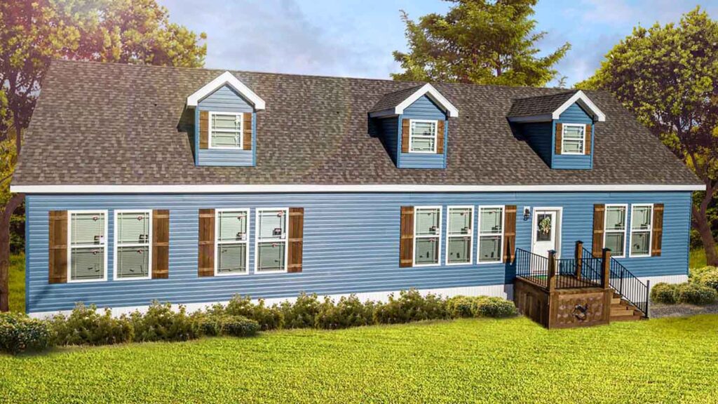 Deer Valley Homebuilders The Julia DVHBSS-7209 Modular Rendering