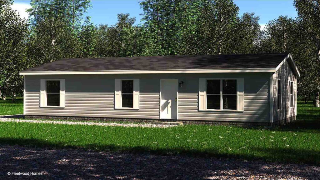 Fleetwood Berkshire 28483P Doublewide Rendering