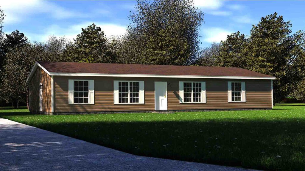 Fleetwood Heritage Pointe 32603D Doublewide Rendering